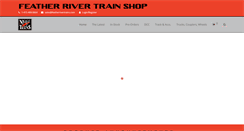 Desktop Screenshot of featherrivertrains.com